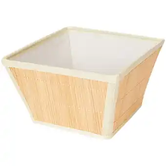 Action Panier en bambou offre