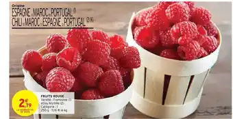 Intermarché Hyper Fruits Rouge offre