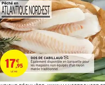Intermarché Hyper Dos De Cabillaud offre