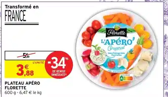 Plateau Apéro Florette