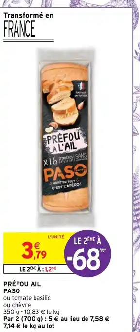 Intermarché Hyper Préfou Ail Paso offre