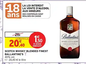 Scotch Whisky Blended Finest Ballantine's