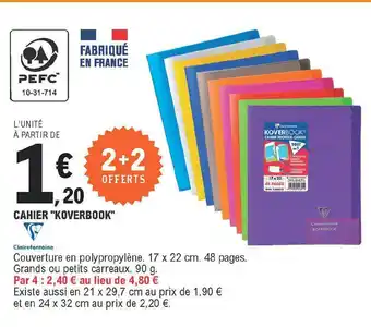 E.Leclerc Cahier offre