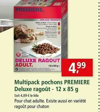 Multipack Pochons PremiÚre Deluxe Ragoût - 12 X 85 G