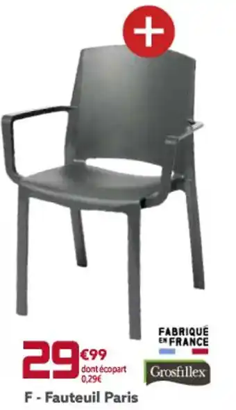Fauteuil Paris