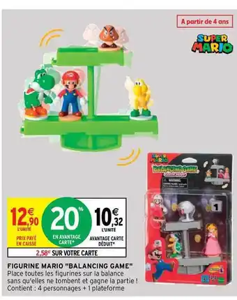 Intermarché Hyper Figurine Mario offre