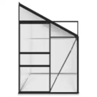 E.Leclerc Brico Vidaxl serre anthracite aluminium 7,77 m³ offre