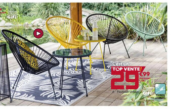 Gifi Fauteuil urban offre