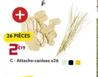 Gifi Attache-canisse x26 offre