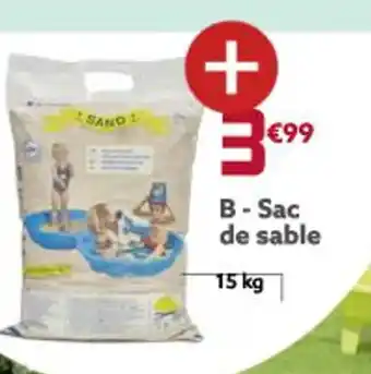 Gifi Sac de sable offre