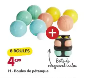 Gifi Boules de petanque offre