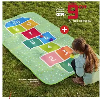 Gifi Tapis de jeux XL offre