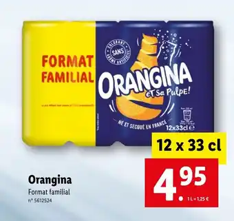 Lidl Orangina offre