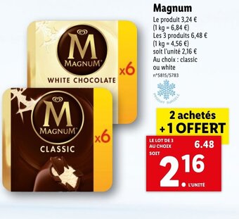 Lidl Magnum offre