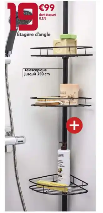 Gifi Étagère d'angle offre