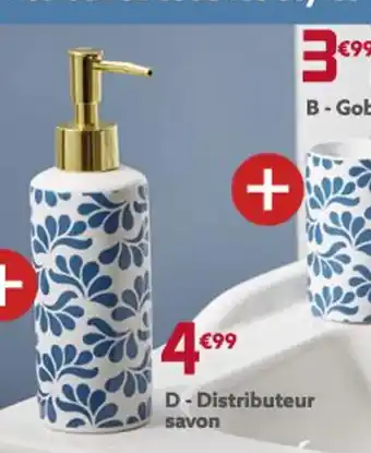 Gifi Distributeur savon offre