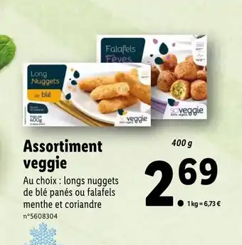 Lidl Assortiment veggie offre