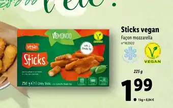 Sticks vegan