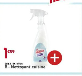 Gifi Nettoyant cuisine offre
