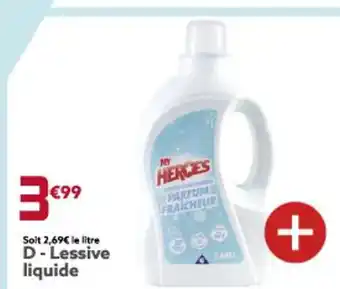Lessive liquide
