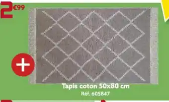 Gifi Tapis coton 50x80cm offre