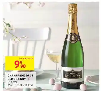 Intermarché Hyper Champagne Brut Leo Deviroy offre