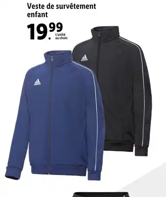 Veste de survêtement enfant