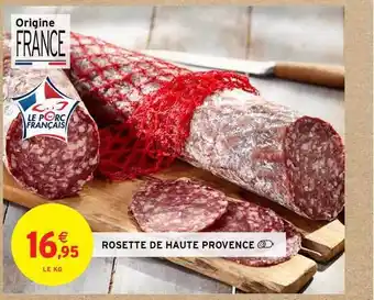 Intermarché Rosette De Haute Provence offre
