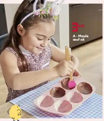Gifi Moule oeuf offre