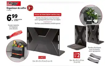 Lidl Organiseur de coffre offre
