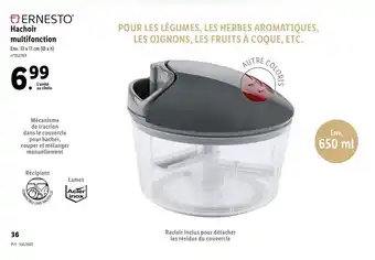 Lidl Hachoir multifonction offre