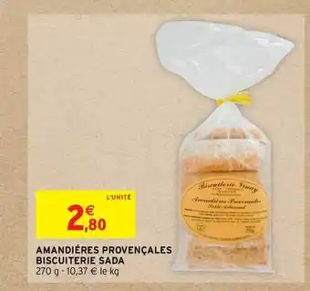 Amandières Provençales Biscuiterie Sada