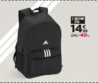 Go Sport Sac à dos 27,5L offre