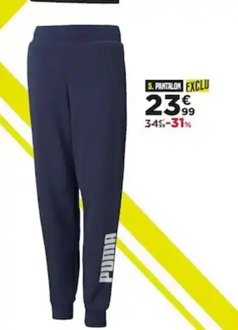 Go Sport Pantalon offre