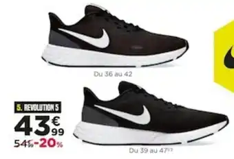 Go Sport Revolution 5 offre