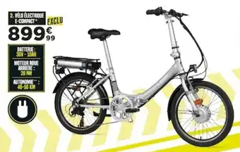 Go Sport Véld électrique e-compact offre