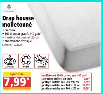 Norma Drap housse molletonné offre