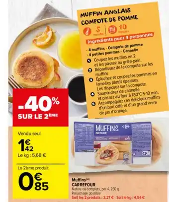 Carrefour Market Muffins Carrefour offre