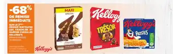 Carrefour Market Céréales Et Barres Céréales Kellogg's offre