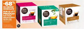 Carrefour Market Dolce Gusto X8 Ou X16 offre
