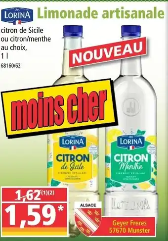 Norma Limonade artisanale offre