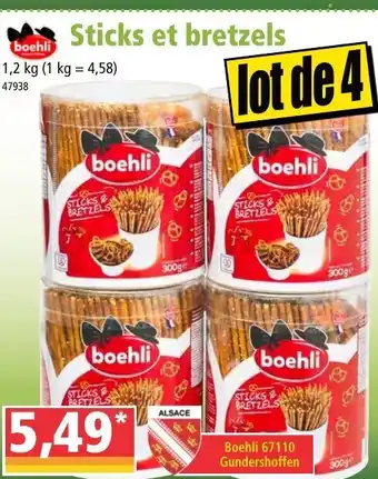 Norma Sticks et bretzels offre