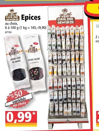 Norma Epices offre