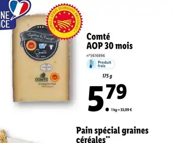 Lidl Comte AOP 30 mois offre