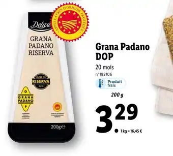 Lidl Grana padano DOP offre