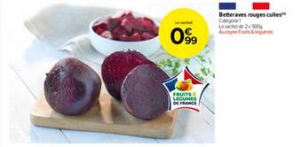 Betteraves Rouges Cuites