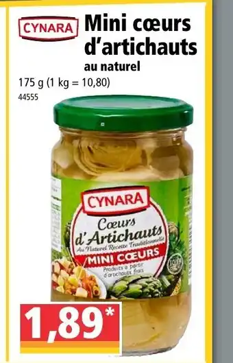 Norma Mini cœurs d'artichauts offre