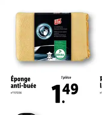 Lidl Eponge anti-buee offre