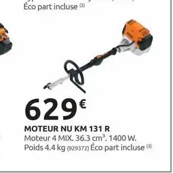 Rural Master Moteur nu km 131 r offre