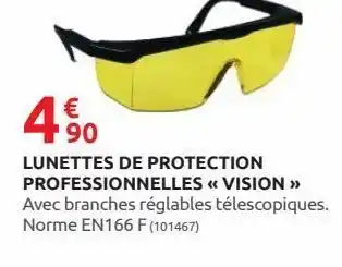 Rural Master Lunettes de protection professionelles vision offre
